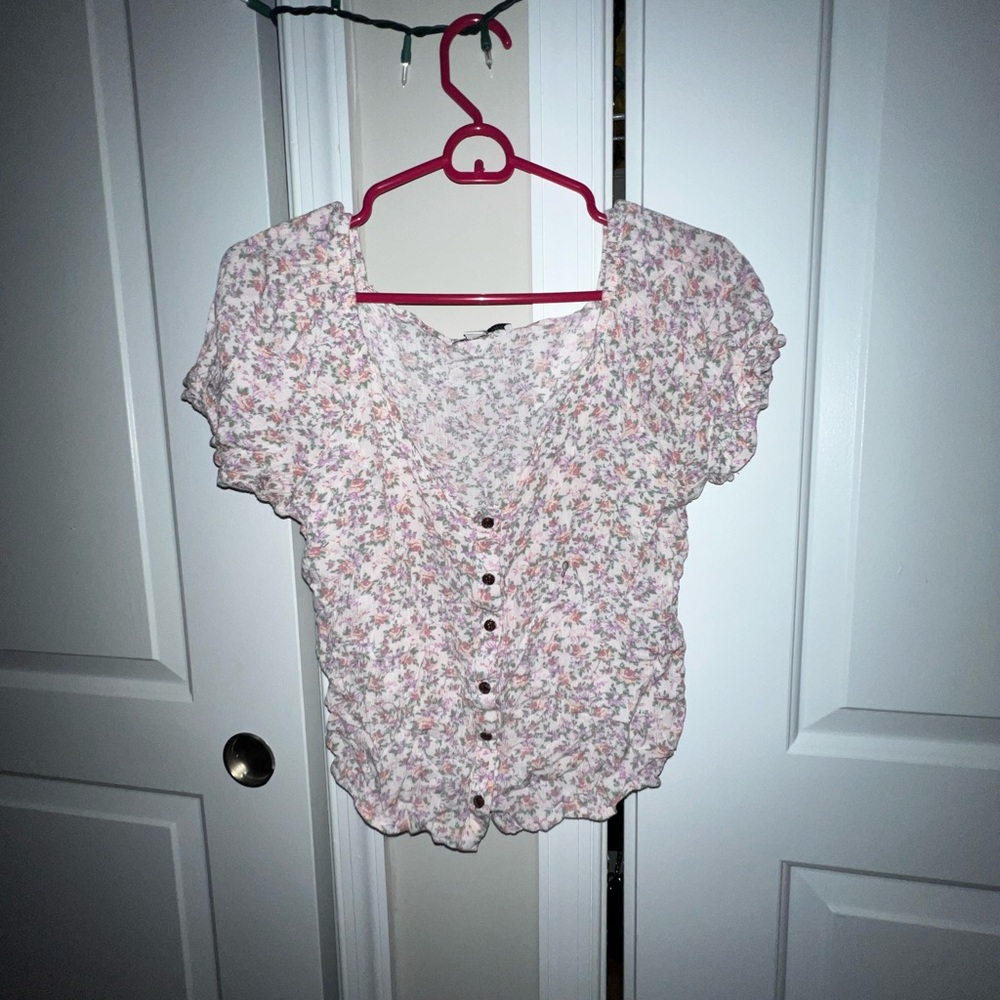 Short sleeve blouse